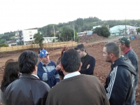 Vereadores visitam obra da nova escola municipal